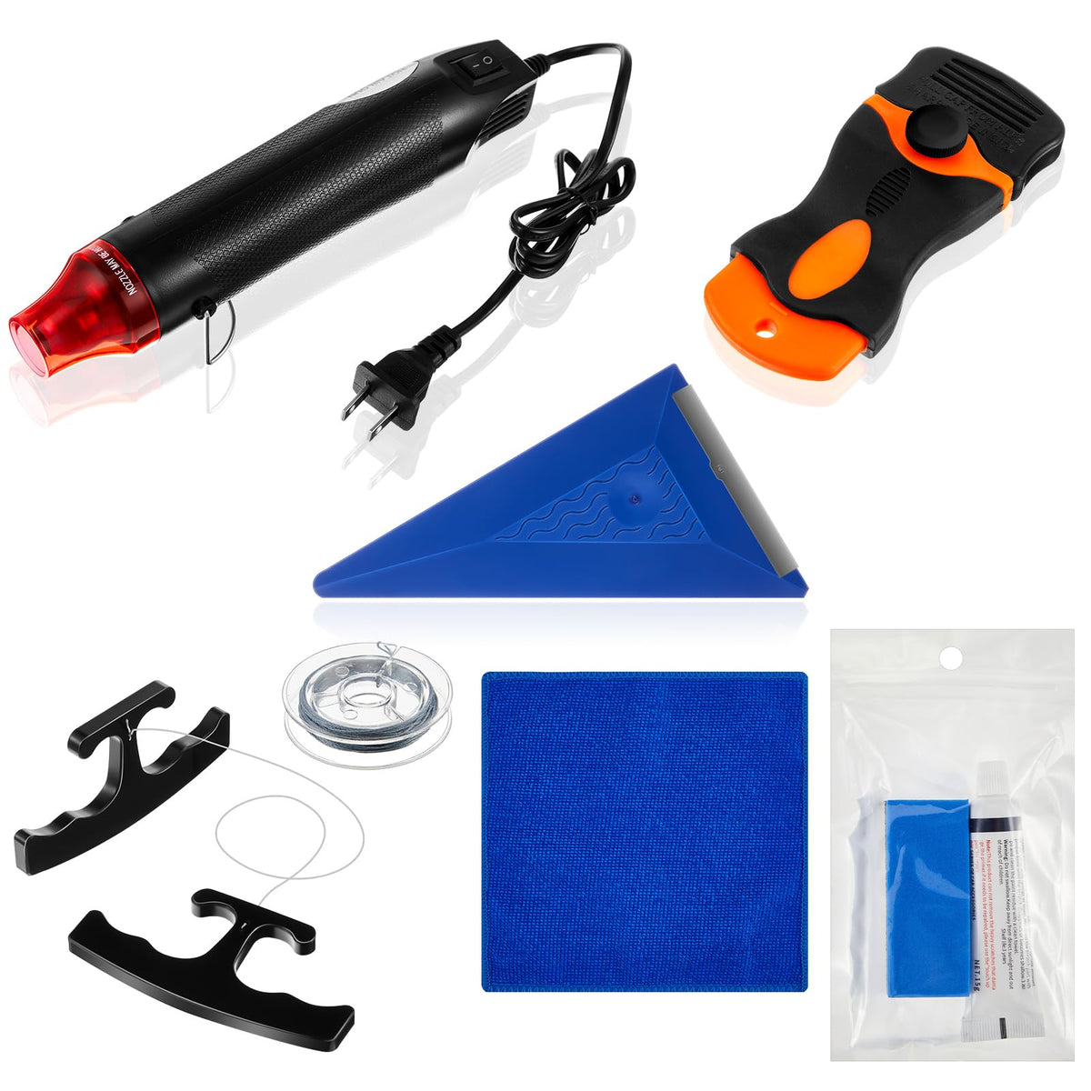 WILLBOND emblem removal tool kit with 5m PE cord for clean emblem removal.