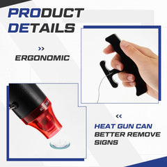 WILLBOND razor blade scraper delivers precise adhesive scraping after heat softening.