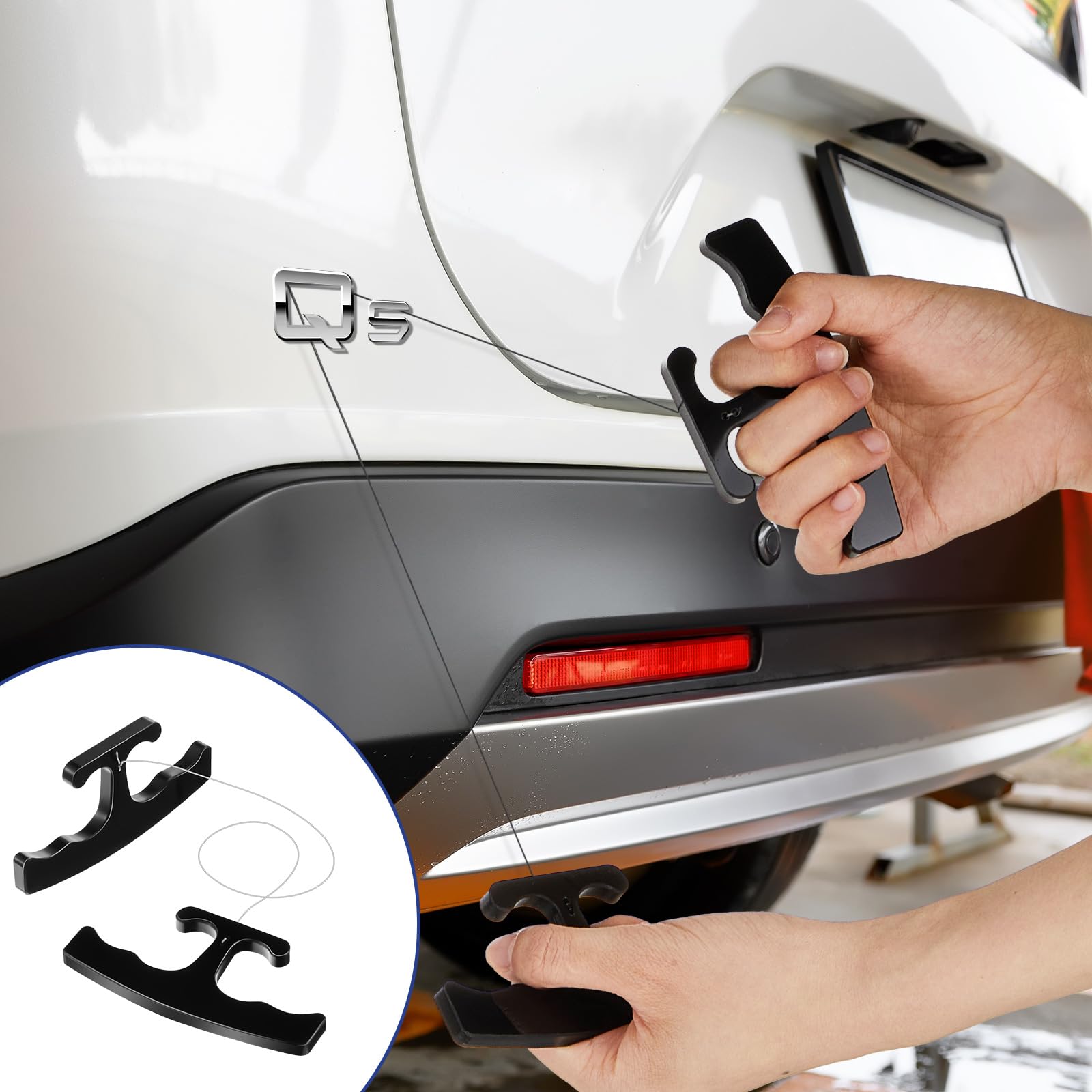 WILLBOND window tint squeegee kit helps flat-surface installations and sticker removal.