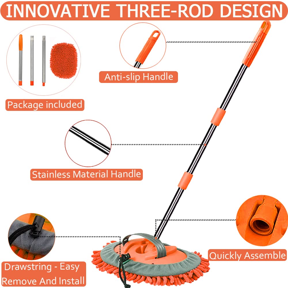 WillingHeart 180-degree cleaning angle enables flexible access to tight spots