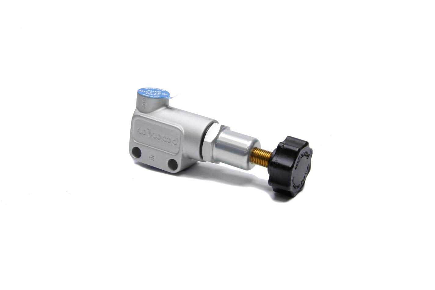 Wilwood knob-style proportioning valve for precise pressure adjustment in braking systems