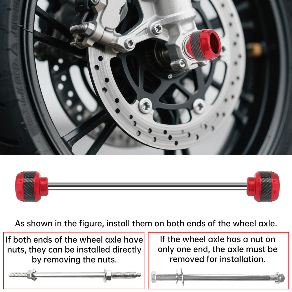 Windance crash protector mount red shows mounting hardware and installation-ready design