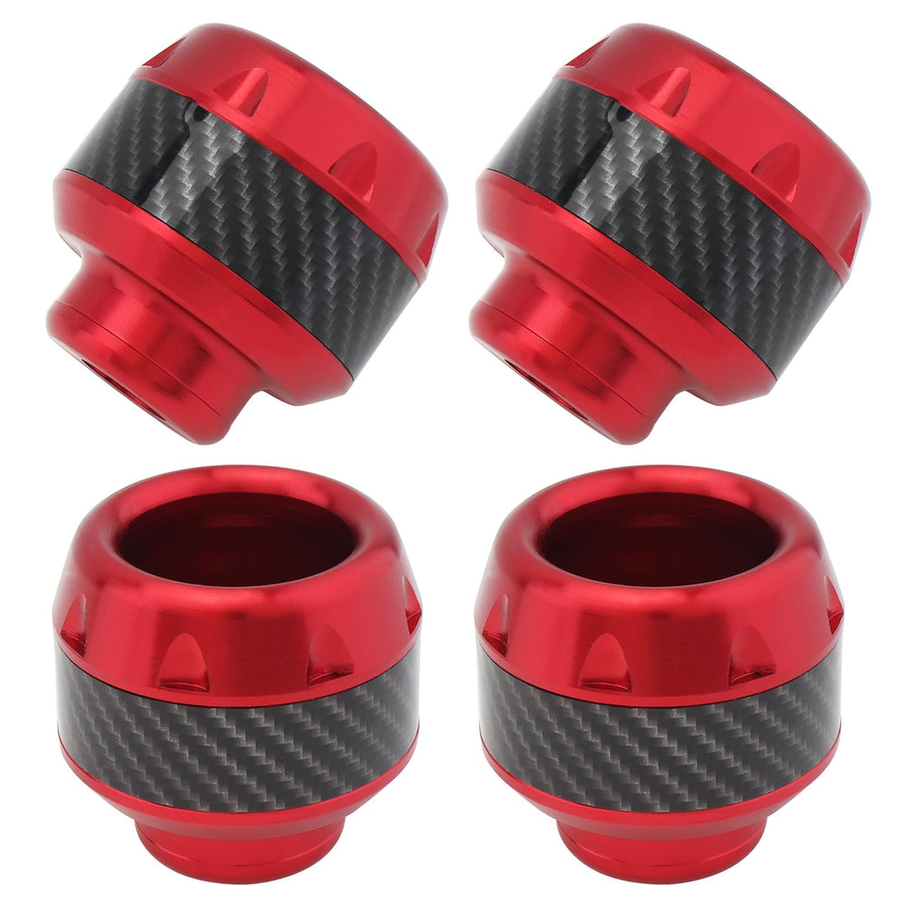 Windance safety gear red, universal fit for motorcycles, scooters, and mopeds