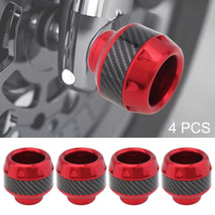 Windance universal fork frame slider right red protects the fork during lean maneuvers