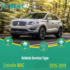 WINDSMILE 16-inch front wiper blade for Lincoln MKC maintains a clean sweep.