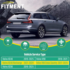 WINDSMILE 20-inch front wiper blade for Volvo XC40 and XC90 enhances rain clearing.