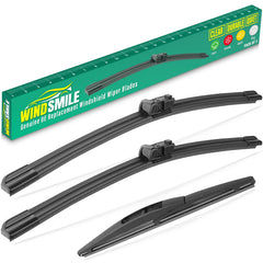 WINDSMILE 24-front wiper blade for Jeep Wagoneer ensures clear visibility in rain