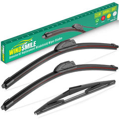 Windsmile 24-inch front wiper blade for Corolla Cross, streak-free visibility.