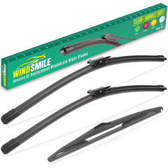WINDSMILE 28-inch front wiper blade for Ford Focus delivers streak-free rain protection