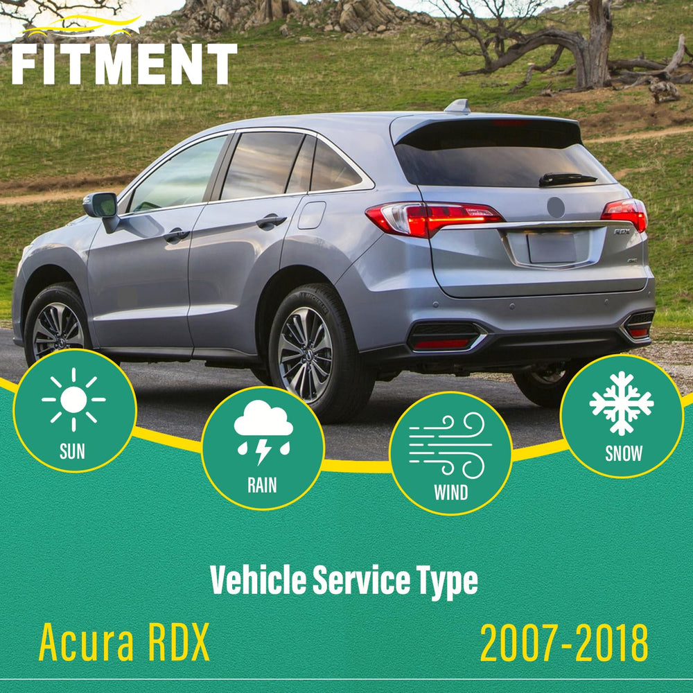 WINDSMILE Acura RDX 16-inch front wiper blade designed for smooth wiping across the windshield.