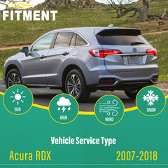WINDSMILE Acura RDX 16-inch front wiper blade designed for smooth wiping across the windshield.