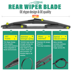 Windsmile all-weather blades pack for Corolla Cross.