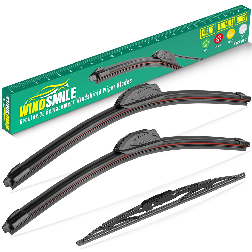 WINDSMILE Cadillac XT5 24in front wiper for streak-free rain visibility