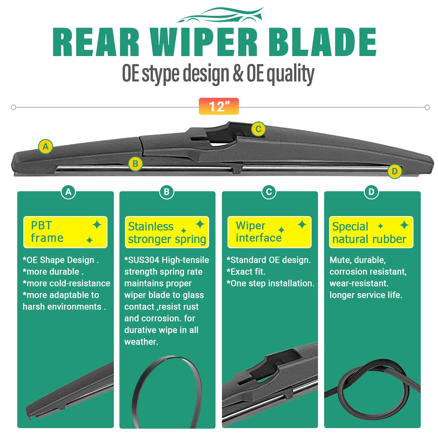 WINDSMILE easy-installation design enables blade replacement without adapters.