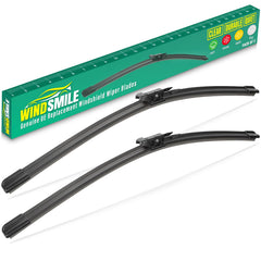 WINDSMILE Ford Fusion 28-inch front wipers for rain-clear visibility and smooth wiping.