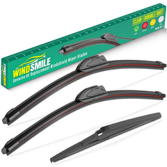 WINDSMILE Highlander 22-inch front wiper blade for clear rain visibility
