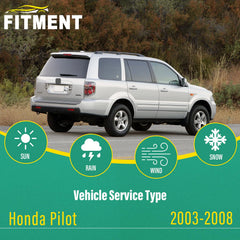WINDSMILE Honda Pilot 21-inch front wiper blade for reliable rain visibility.