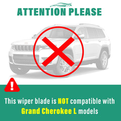 WINDSMILE Jeep Grand Cherokee 12-inch rear wiper for reliable clearance