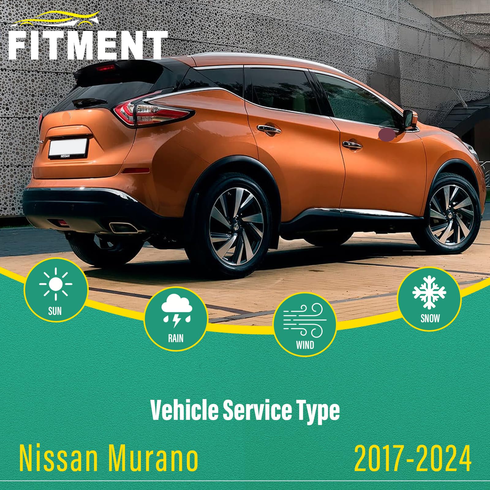 WINDSMILE Nissan Murano 18in front blade for reliable wipe