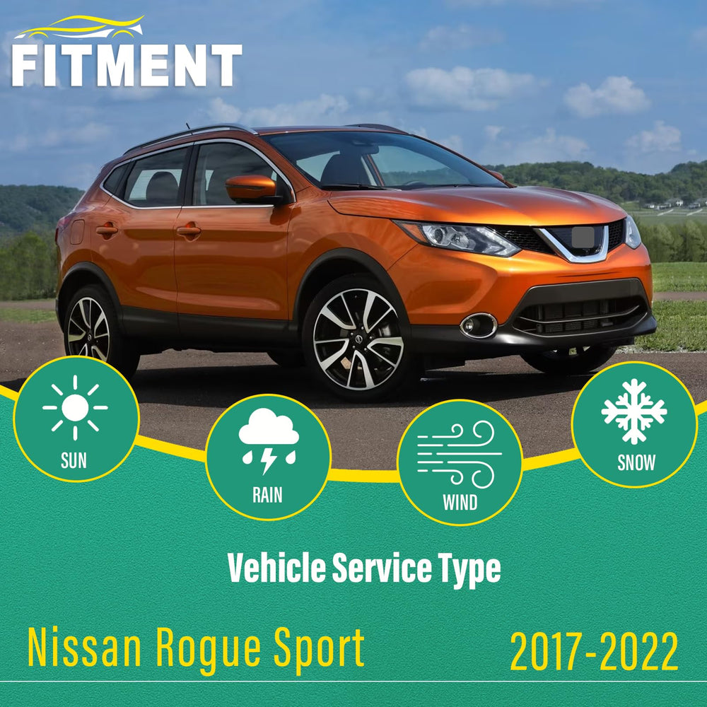 WINDSMILE Nissan Rogue Sport front wiper 18inch ensures precise wiping in rain