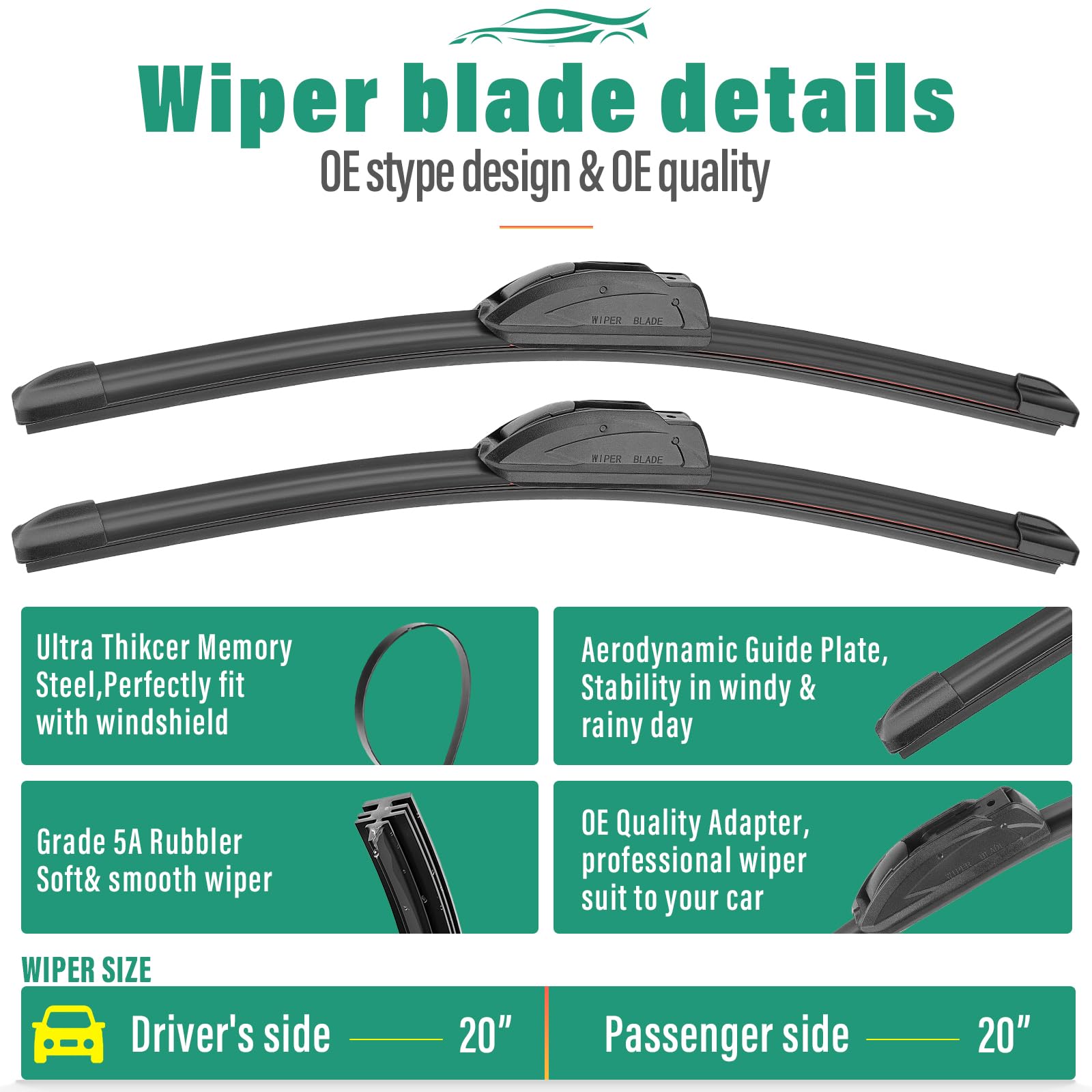 WINDSMILE 20-inch front blade on Explorer shows aerodynamic performance
