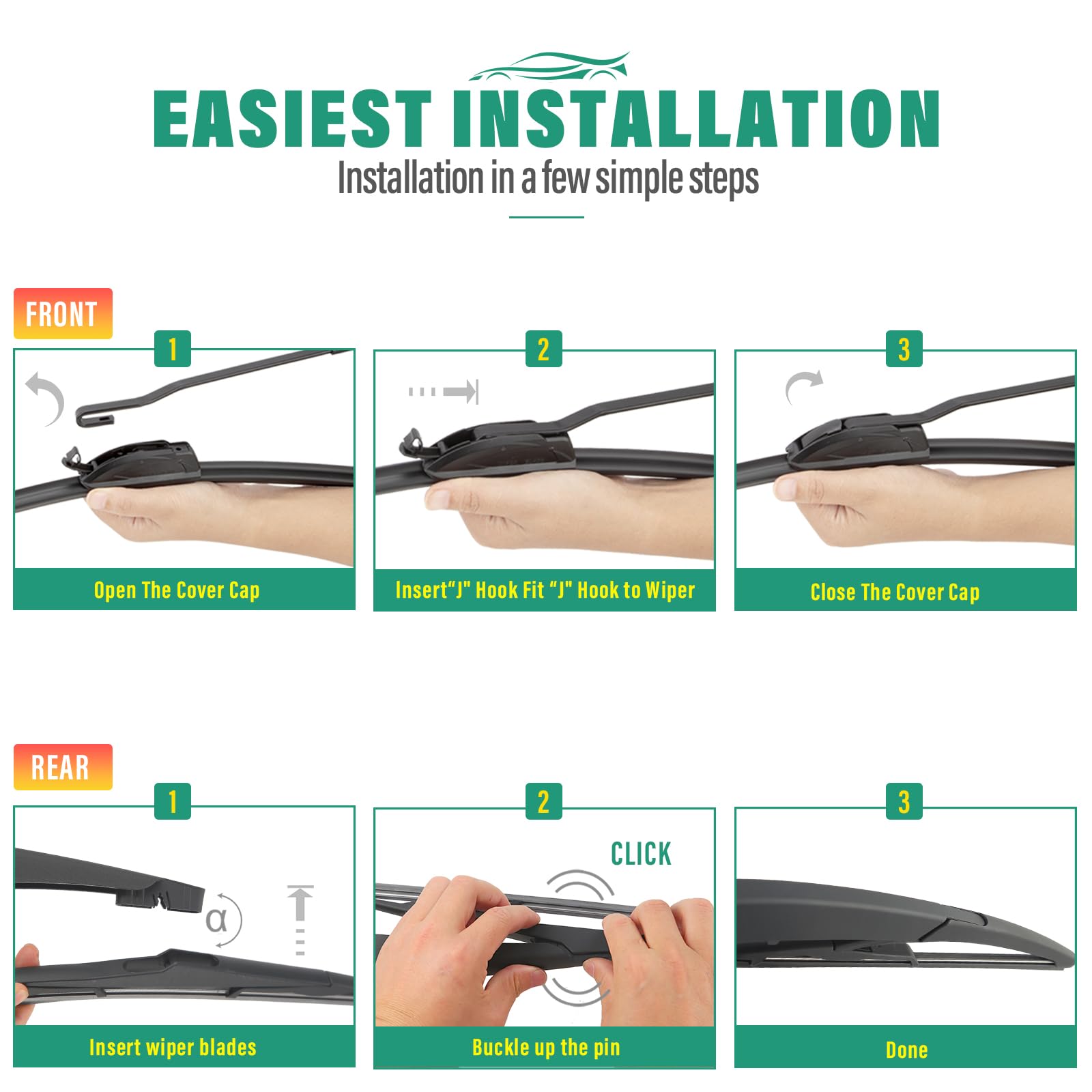 WINDSMILE streak-free performance in all weather