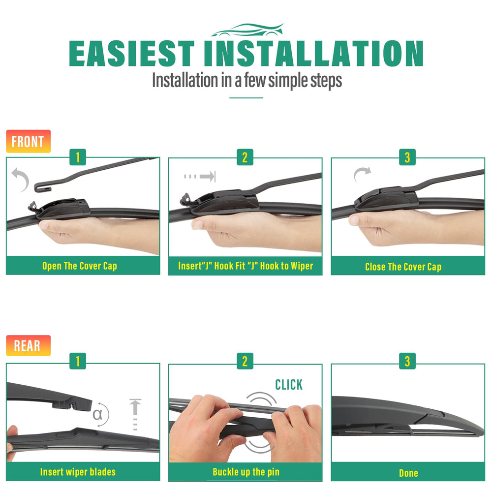 WINDSMILE streak-free performance in all weather