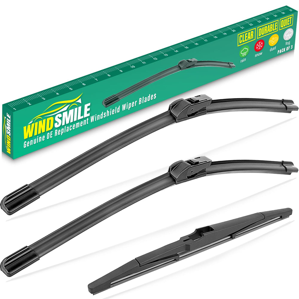 WINDSMILE Trax 26-inch front wiper blade for streak-free visibility in rain.
