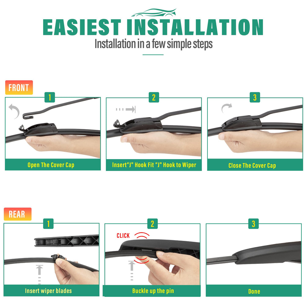 WINDSMILE uv-resistant-durability blades withstand sun and heat