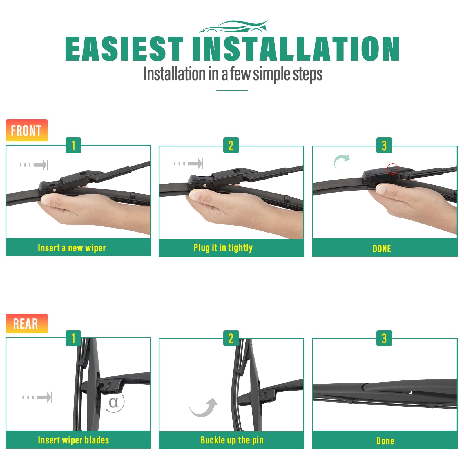 WINDSMILE UV-resistant materials protect blades against sun and temperature extremes.