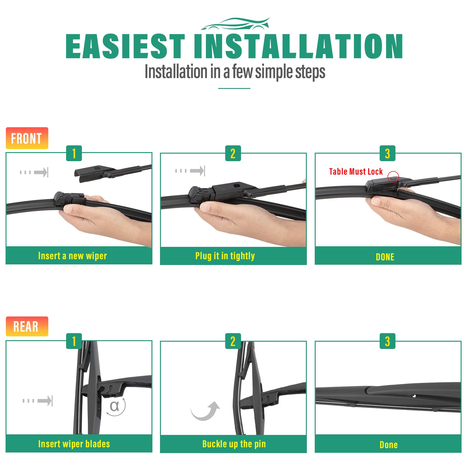 WINDSMILE UV-resistant construction extends blade life under sun