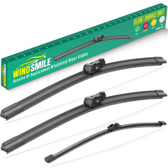WINDSMILE 22-inch front wiper blade improves rain visibility