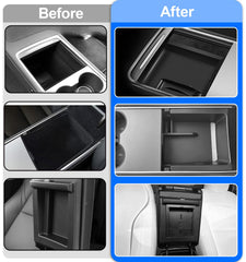 WinDu armrest storage tray keeps essentials within reach during drives