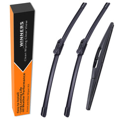 WINNERS CR-V front driver wiper 24in delivering clear visibility in rain