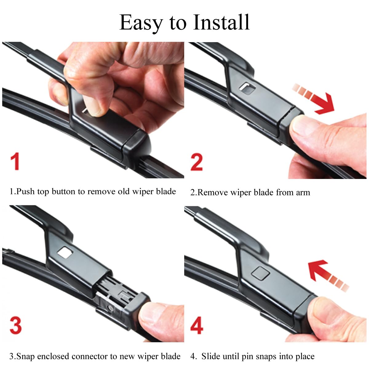 WINNERS CR-V rear wiper 10in for reliable rear visibility