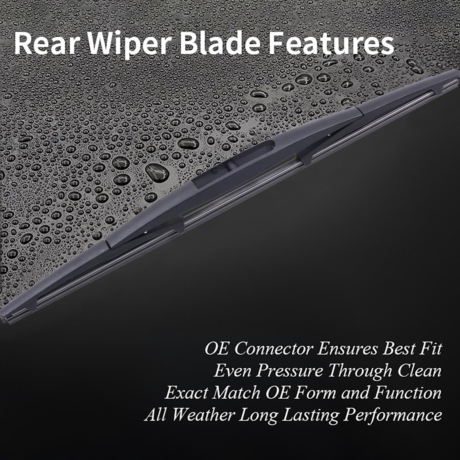 WINNERS rubber compound maintains flexibility across extreme temperatures for reliable wiping