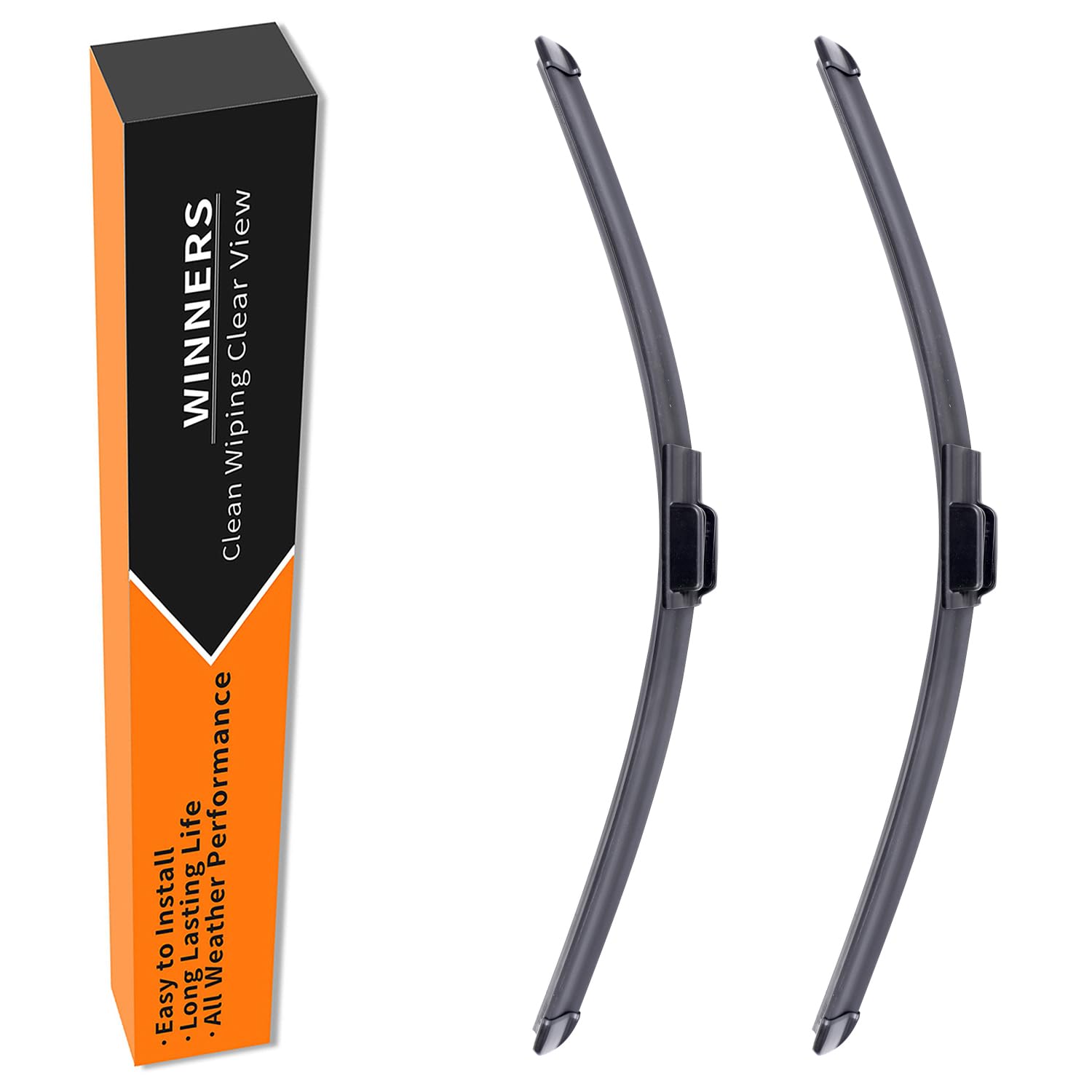 WINNERS 24-inch driver-side wiper blade for Honda Accord delivers clear highway vision