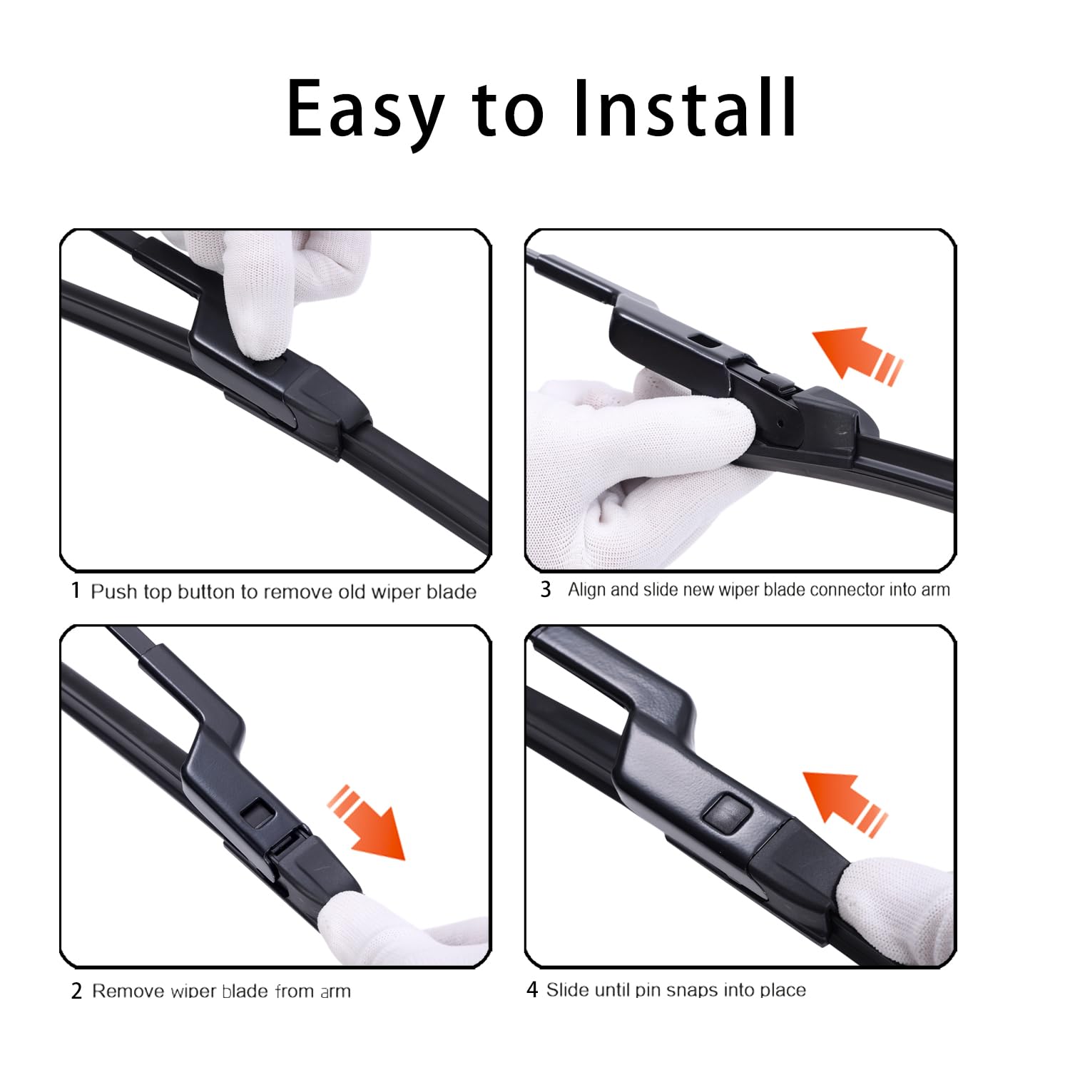 WINNERS full set wiper blades for Chevy Trax ensures coordinated wiping