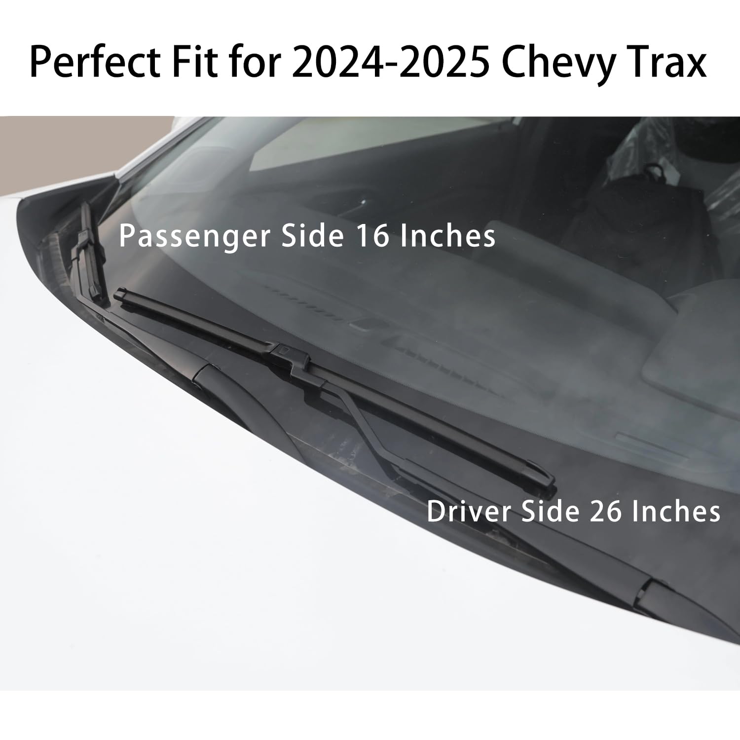 WINNERS Chevy Trax passenger-side wiper blade with OEM fit for reliable visibility