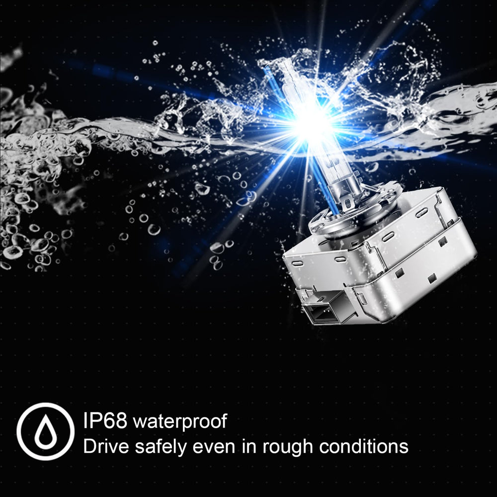 WinPower D1S on-road glow highlighting 8000K color for modern appearance