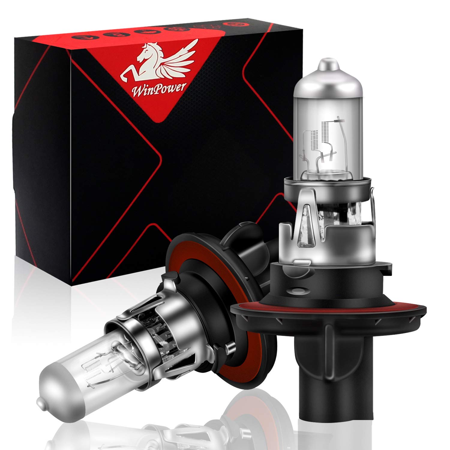 WinPower H13 bulb 4300K bright white for nighttime visibility.