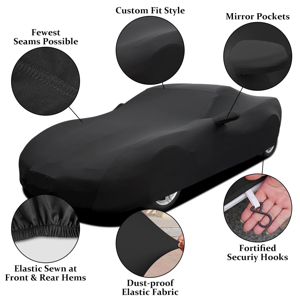 WinPower indoor car cover shields against dust and paint fade in garages