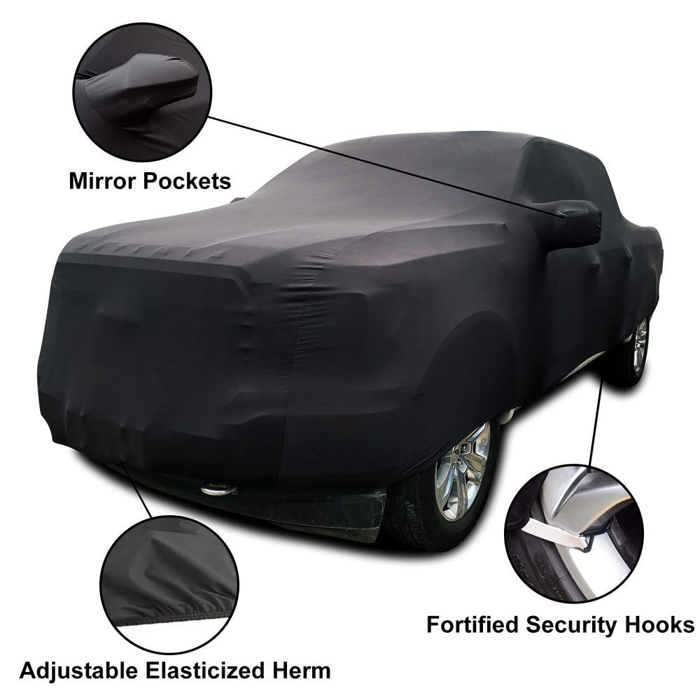 WinPower cover featuring reinforced security hooks for secure indoor fit.
