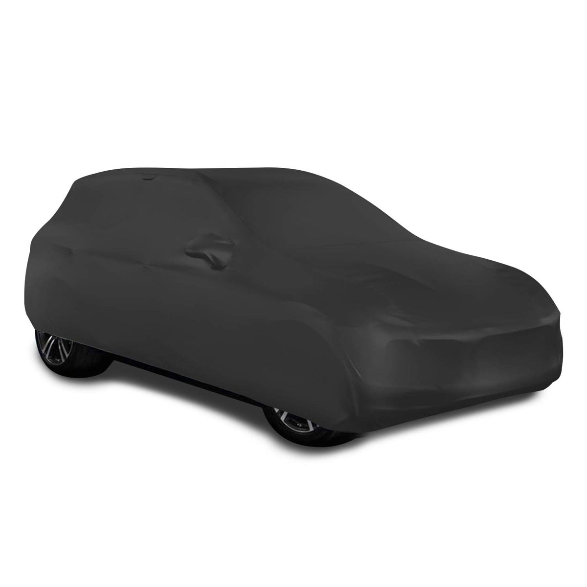 WinPower indoor SUV car cover stretched over a vehicle for dust protection