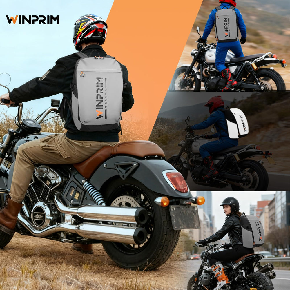 WinPRIM ergonomic design reduces shoulder strain on long trips.