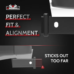WINSBULL oval pin hole design closeup facilitates easy pin insertion and reduced rattle