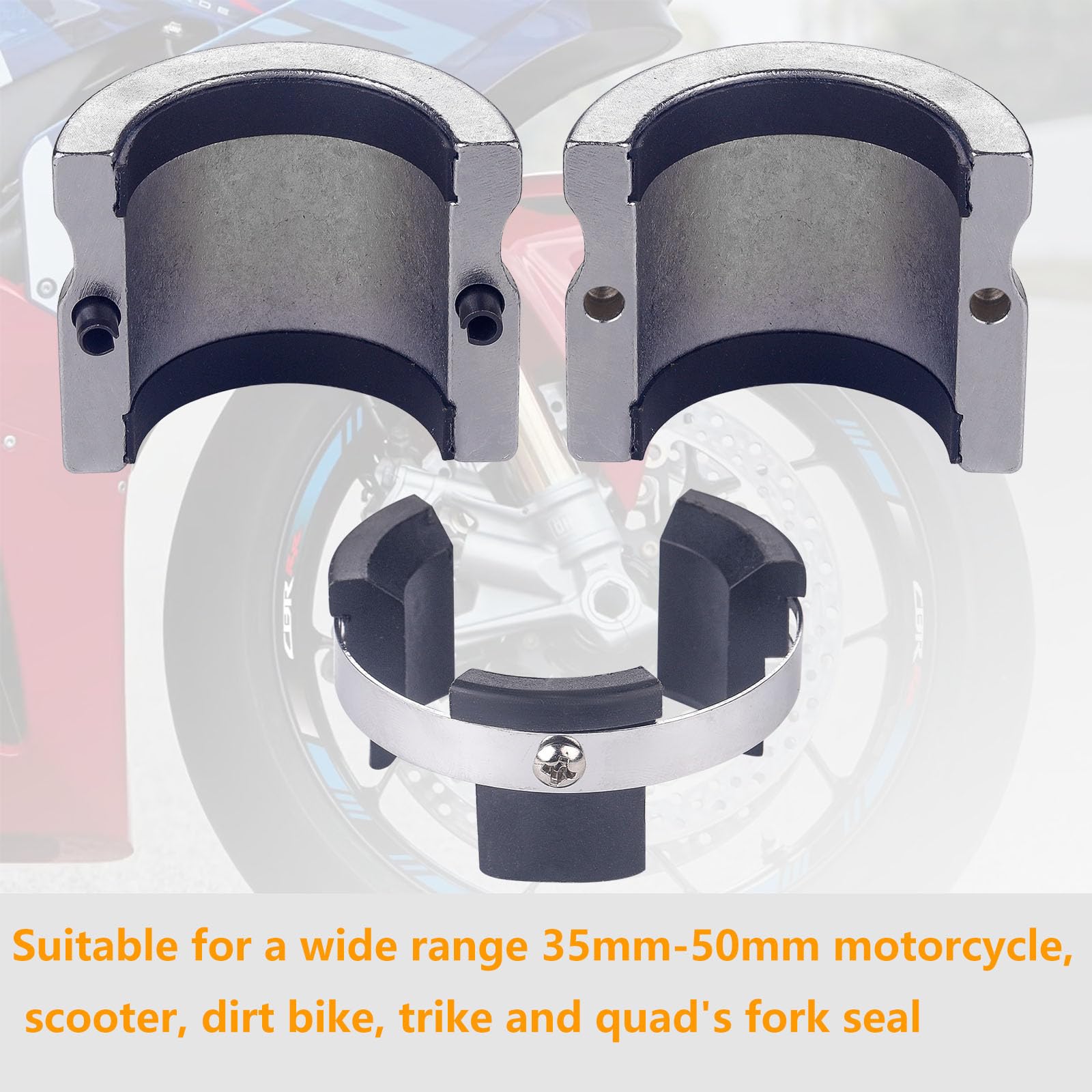 WINTOWIN carbon steel fork seal driver, built for durability.