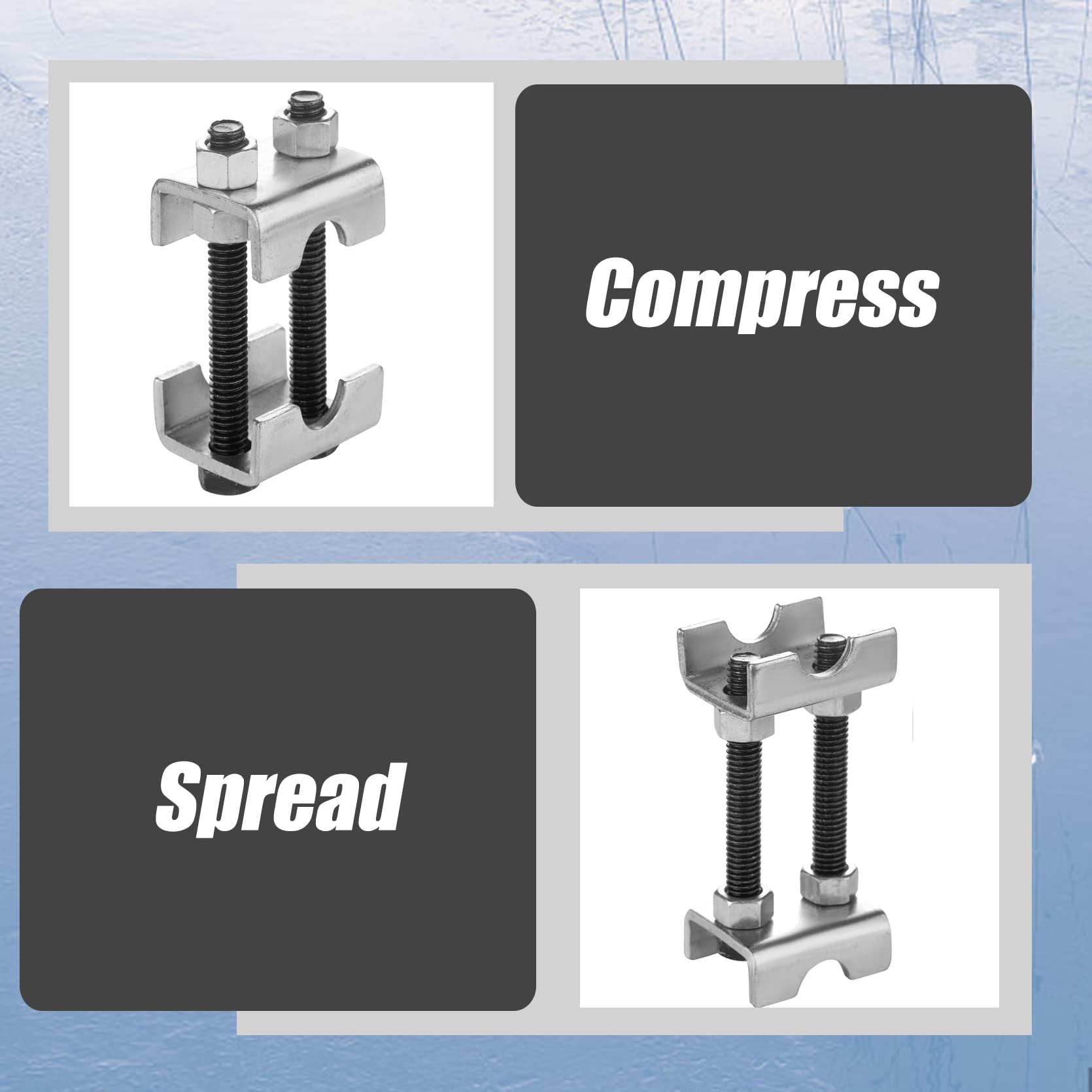 WINTOWIN adjustable mechanism image demonstrating spring alignment