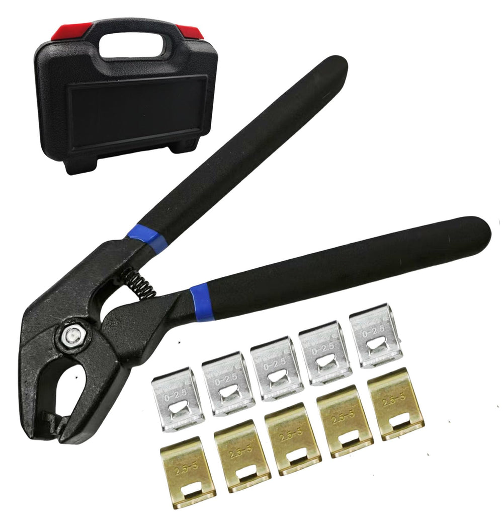 WINTOWIN fixing clamps set in front view with 10 clamps for versatile auto body repair