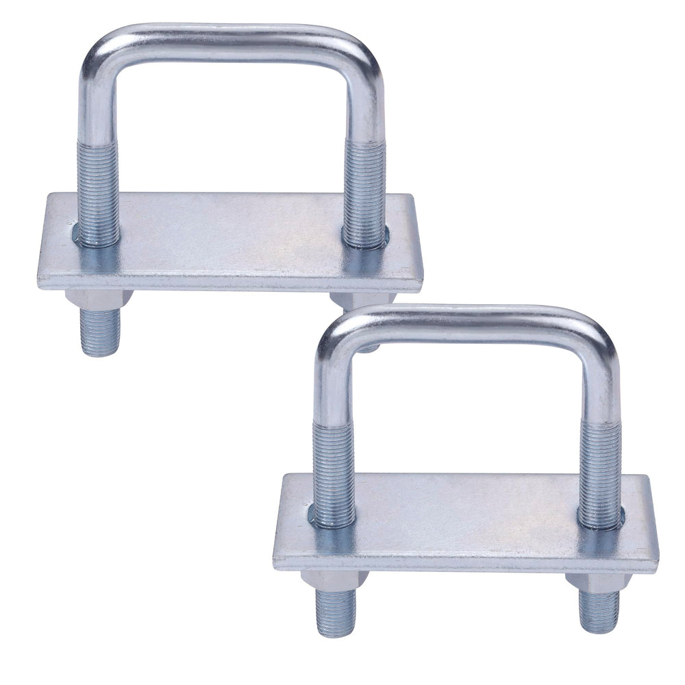 WINTOWIN clamp kit installation view shows easy fit for 2.5in wide leaf springs.